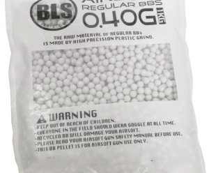 BLS ШАРЫ PRECISION 0.40 1КГ - 2500 ШТ BLS-WHITE-040-1