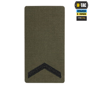 M-TAC ПОГОН НА ЛИПУЧЦІ СТАРШИЙ СОЛДАТ (ВИШИВКА) RANGER GREEN