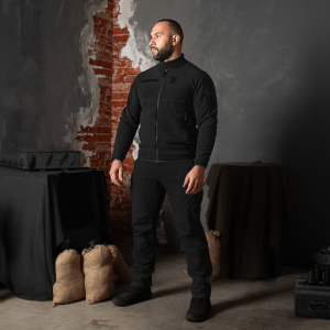 CAMO-TEC ФЛІСОВА КОФТА PALADIN HIMATEC 100 BLACK 8472