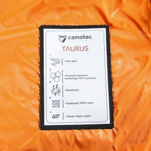 CAMO-TEC ЛЕГКИЙ ПУХОВИК TAURUS BLACK 7565