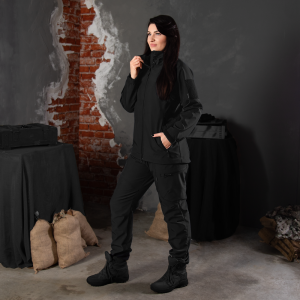 CAMO-TEC ШТАНЫ PANI SOFTSHELL BLACK 8486