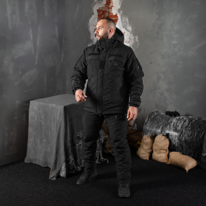CAMO-TEC ЗИМНИЕ БРЮКИ PATROL RAINWALL BLACK 8337