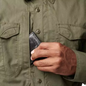 5.11 РУБАШКА ТАКТИЧЕСКАЯ STRYKE LONG SLEEVE SHIRT RANGER GREEN 72399ABR-186
