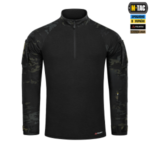 M-TAC РУБАШКА БОЕВАЯ ЛЕТНЯЯ GEN.II PRO NYCO EXTREME MULTICAM BLACK/BLACK