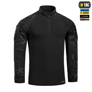 M-TAC РУБАШКА БОЕВАЯ ЛЕТНЯЯ GEN.II PRO NYCO EXTREME MULTICAM BLACK/BLACK