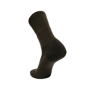 COVERT THREADS ШКАРПЕТКИ WOOL BEAST CREW COYOTE BROWN