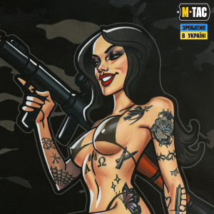 M-TAC ПАНЕЛЬ ДЛЯ НАШИВОК TACTICAL GIRL RPG 900X1300 BLACK MC