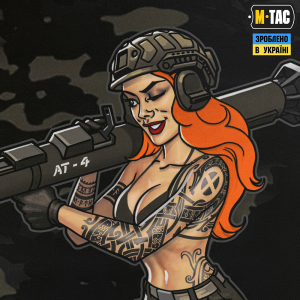 M-TAC ПАНЕЛЬ ДЛЯ НАШИВОК TACTICAL GIRL AT-4 900X1300 BLACK MC