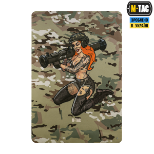 M-TAC ПАНЕЛЬ ДЛЯ НАШИВОК TACTICAL GIRL AT-4 900X1300 MC