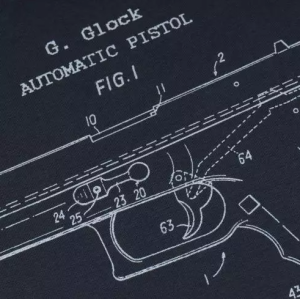 P1G-TAC ФУТБОЛКА GLOCK PISTOL LEGEND GRAPHITE UA281-29891-GT-GK
