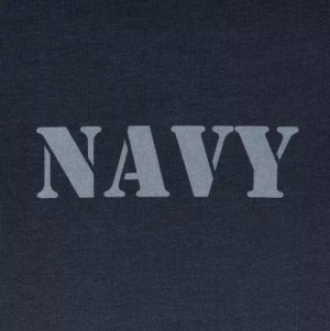 P1G-TAC ФУТБОЛКА С ПРИНТОМ NAVY LOGO GRAPHITE UA281-29891-GT-NVL