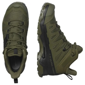 SALOMON ЧЕРЕВИКИ X ULTRA FORCES MID BLACK/OLIVE 149901