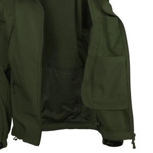 HELIKON-TEX КУРТКА GUNFIGHTER SHARK SKIN WINDBLOCKER TAIGA GREEN KU-GUN-FM-09