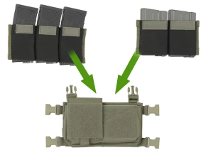 EMERSON РОЗВАНТАЖУВАЛЬНИЙ ЖИЛЕТ CHEST RIG MICRO MK3 RANGER GREEN 24204