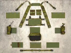 EMERSON РОЗВАНТАЖУВАЛЬНИЙ ЖИЛЕТ CHEST RIG MICRO MK3 RANGER GREEN 24204