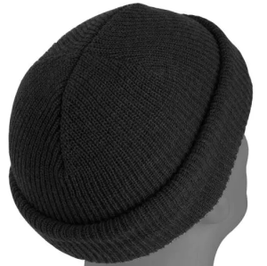MIL-TEC ШАПКА US WATCH CAP BLACK 12140002