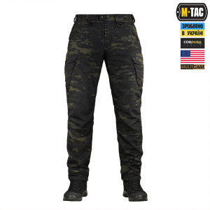M-TAC ШТАНИ AGGRESSOR ELITE NYCO EXTREME MULTICAM BLACK
