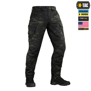 M-TAC ШТАНИ AGGRESSOR ELITE NYCO EXTREME MULTICAM BLACK