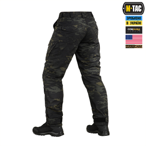 M-TAC ШТАНИ AGGRESSOR ELITE NYCO EXTREME MULTICAM BLACK
