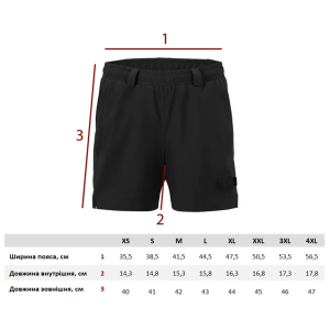 HELIKON-TEX ШОРТИ UTILITY LIGHT BLACK SP-ULS-VL-01