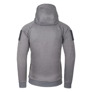 HELIKON-ТЕХ ТОЛСТОВКА НА БЛИСКАВЦІ TACTICAL HOODIE GREY MELANGE BL-UHF-PO-M3
