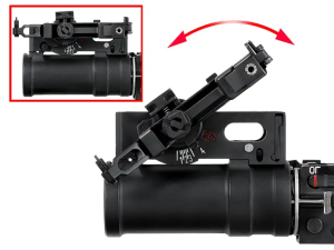 D-BOYS СТРАЙКБОЛЬНЫЙ ГРАНАТОМЕТ K-55A GRENADE LAUNCHER BLACK 23534