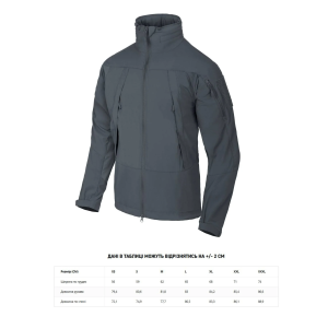 HELIKON-TEX КУРТКА BLIZZARD GREY KU-BLZ-NL-35