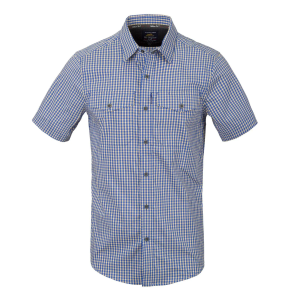 HELIKON-TEX РУБАШКА COVERT CONCEALED CARRY SHORT SLEEVE SHIRT BLUE KO-CCS-CB-C4