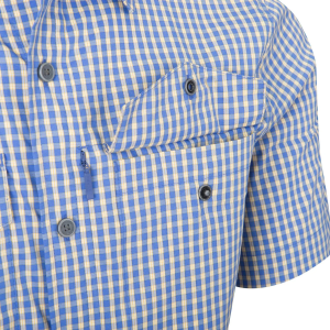 HELIKON-TEX РУБАШКА COVERT CONCEALED CARRY SHORT SLEEVE SHIRT BLUE KO-CCS-CB-C4