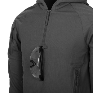 HELIKON-TEX ТАКТИЧЕСКАЯ РУБАШКА RANGE HOODIE BLACK BL-BRH-TC-01
