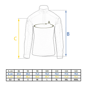 HELIKON-TEX СОРОЧКА БОЙОВА MCDU COMBAT SHIRT COYOTE BL-MCD-NR-11