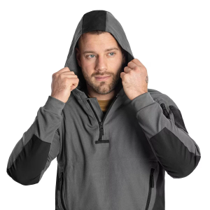 HELIKON-TEX ТАКТИЧЕСКАЯ РУБАШКА RANGE HOODIE SHADOW GREY BL-BRH-TC-3501A