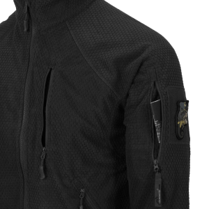 HELIKON-TEX КУРТКА ALPHA TACTICAL GRID FLEECE BLACK BL-ALT-FG-01