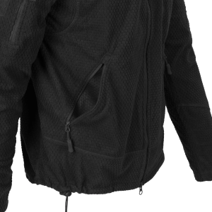 HELIKON-TEX КУРТКА ALPHA TACTICAL GRID FLEECE BLACK BL-ALT-FG-01