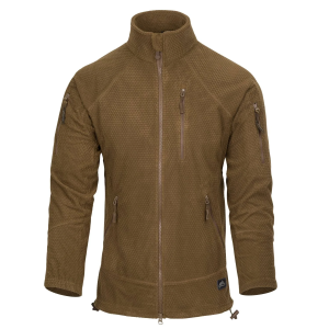 HELIKON-TEX КУРТКА ALPHA TACTICAL GRID FLEECE COYOTE BL-ALT-FG-11