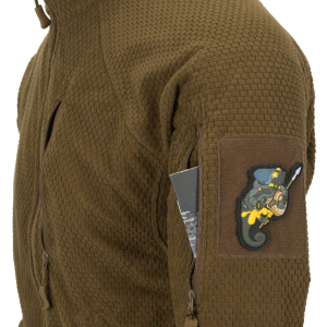 HELIKON-TEX КУРТКА ALPHA TACTICAL GRID FLEECE COYOTE BL-ALT-FG-11