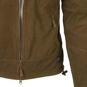 HELIKON-TEX КУРТКА ALPHA TACTICAL GRID FLEECE COYOTE BL-ALT-FG-11