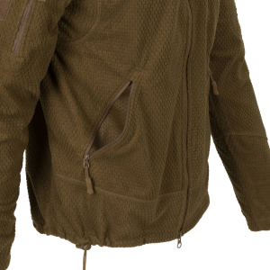 HELIKON-TEX КУРТКА ALPHA TACTICAL GRID FLEECE COYOTE BL-ALT-FG-11