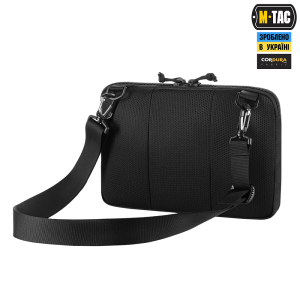 M-TAC СУМКА ADMIN BAG MEDIUM ELITE З ЛИПУЧКОЮ BLACK
