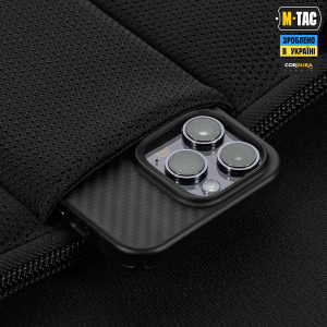 M-TAC СУМКА ADMIN BAG MEDIUM ELITE З ЛИПУЧКОЮ BLACK