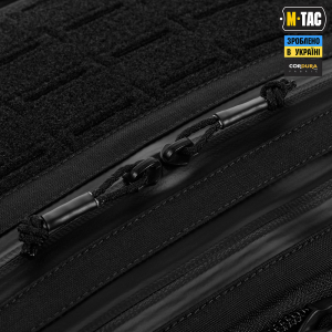 M-TAC СУМКА ADMIN BAG MEDIUM ELITE З ЛИПУЧКОЮ BLACK
