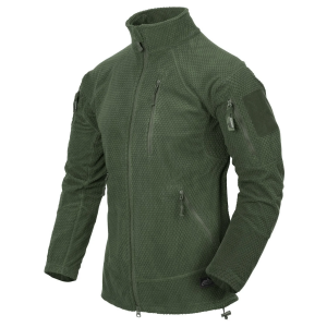 HELIKON-TEX КУРТКА ALPHA TACTICAL GRID FLEECE OLIVE GREEN BL-ALT-FG-02