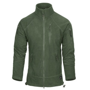 HELIKON-TEX КУРТКА ALPHA TACTICAL GRID FLEECE OLIVE GREEN BL-ALT-FG-02