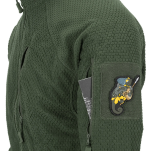 HELIKON-TEX КУРТКА ALPHA TACTICAL GRID FLEECE OLIVE GREEN BL-ALT-FG-02