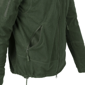 HELIKON-TEX КУРТКА ALPHA TACTICAL GRID FLEECE OLIVE GREEN BL-ALT-FG-02