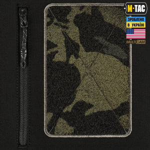 M-TAC КОФТА HOODIE COMBAT BLACK MULTICAM