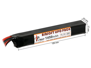 IPOWER АККУМУЛЯТОР LIPO LIPO11.1V 1450MAH 20C T-CONNECTOR 31796