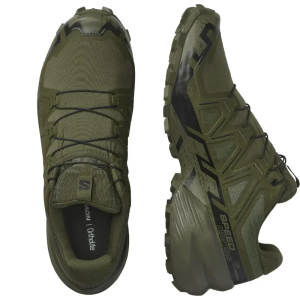 SALOMON КРОССОВКИ SPEEDCROSS 6 FORCES GREEN/BLACK 149902