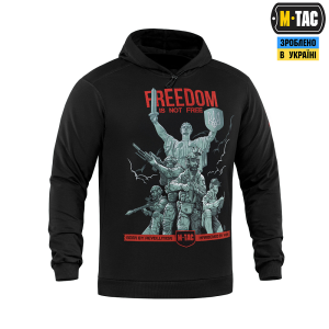 M-TAC КОФТА HOODIE FREEDOM BLACK