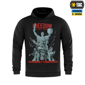 M-TAC КОФТА HOODIE FREEDOM BLACK